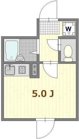 リブ千住の物件間取画像